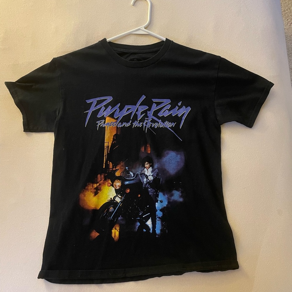 Purple Rain Prince graphic tee